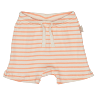 Petit Piao - Shorts Modal Striped // Peach Naught Eggnog